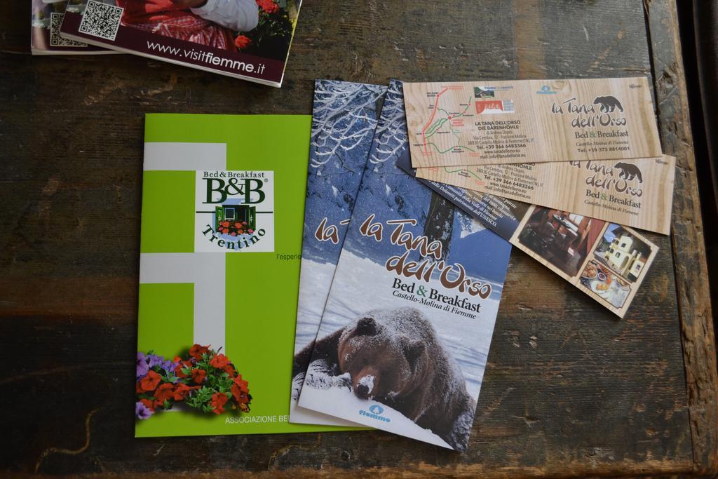 B&B La Tana Dell'Orso - Die Baerenhoehle Castello-Molina di Fiemme Luaran gambar